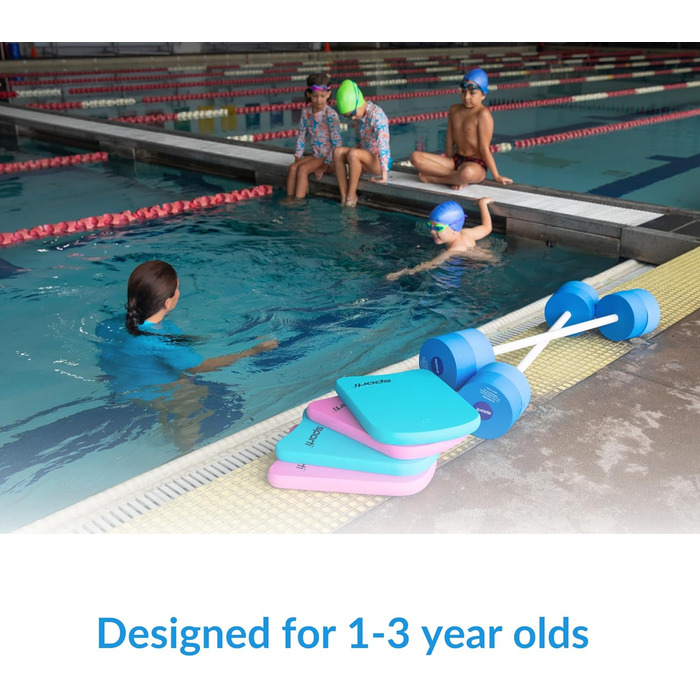 Преміум навчальна палиця для плавання Sporti, сертифікована Schwimmschule