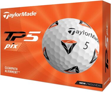 М'ячі для гольфу TaylorMade TP5 Pix 2.0