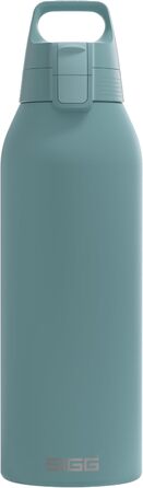 SIGG металева пляшка для води Shield ONE, нержавіюча сталь, для газованих напоїв, герметична, легка, без BPA, 0,75/1 л