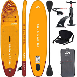Надувна SUP-дошка Aqua Marina Fusion 2021, комплект 330x81x15 см, стояче веслування