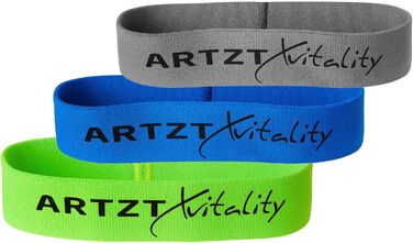 Текстиль ARTZT vitality Theraband Loop Фітнес-гумка 3 Сильні сторони