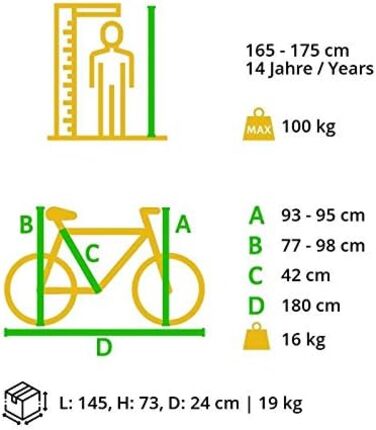 MTB Алюмінієвий Shimano 21-шв, дискові гальма, шини 26-29'"