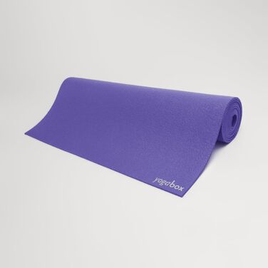 Килимок для йоги Yogabox Studio PREMIUM - 200 см х 80 см х 4,5 мм (ДхШхВ) - Килимок для фітнесу, килимок для пілатесу, килимок для гімнастики - OEKO TEX 100 P1 - Зроблено в Німеччині (оливково-зелений)