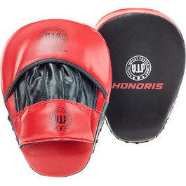 Боксерські накладки Focus Mitts DX Lenta PU червоні, 2