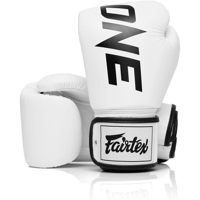 Рукавички Fairtex BGV1 ONE Муай Тай 16 унцій Білі