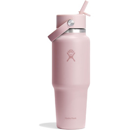 Термобутилка Hydro Flask 946 мл з нержавіючої сталі з ізоляцією TempShield та кришкою з трубочкою Trillium