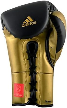 Боксерські рукавички adidas Tilt 350 Pro з шнурівкою, унісекс, веганська шкіра, для боксу, кікбоксингу, MMA, з новою технологією нахилу