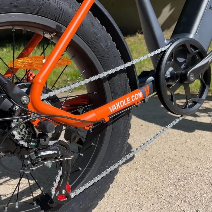 E-Bike 20 Fatbike, 48В 20Ач, до 110 км, 7-швидк.