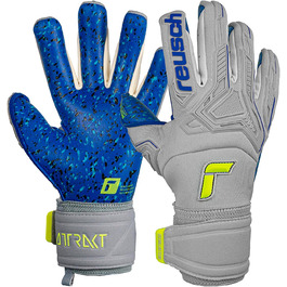 Воротарські рукавички Reusch Attrakt Freegel Goaliator для дорослих з внутрішнім швом та покриттям Grip Fusion, універсальні футбольні рукавички для всіх типів полів