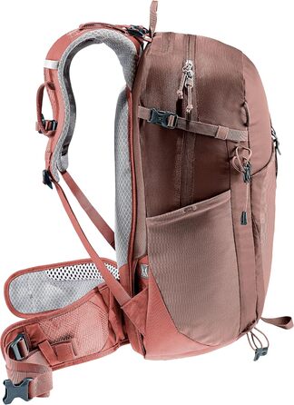 Жіночий туристичний рюкзак Deuter Trail 23 SL 2024 для хайкінгу та скелелазіння, колір Raisin-caspia