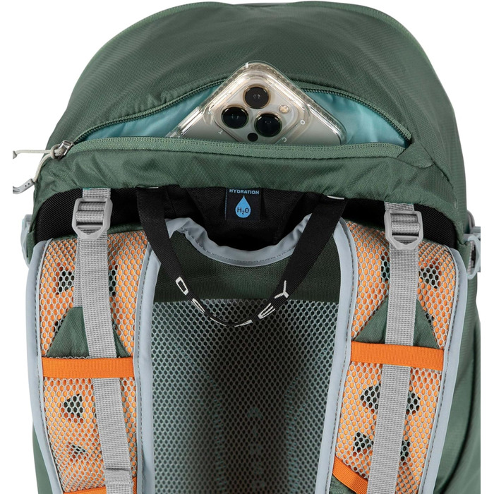 Рюкзак Osprey Hikelite 26 літрів для туризму, легкий, вентиляція спини
