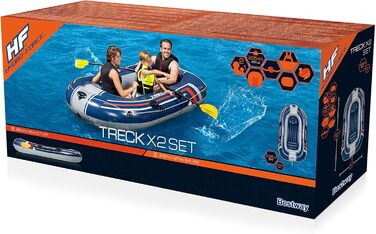 Човни Bestway Hydro-Force Trek X2, 2 особи, 255x127x36 см