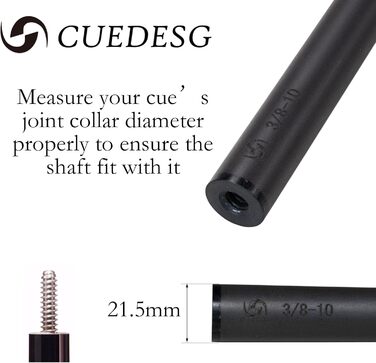 Більярдний кий CUEDESG, стрижень для більярду