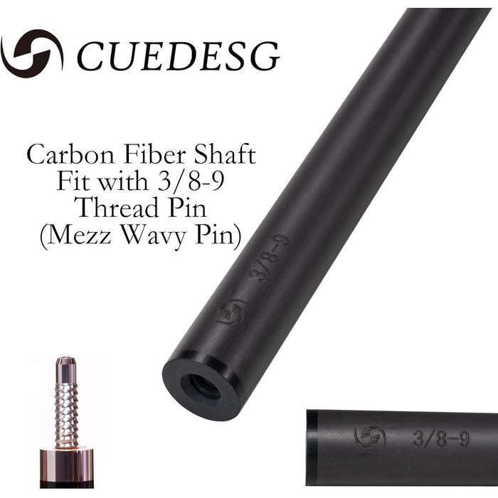 Кий для більярду CUEDESG, дерев'яний стік