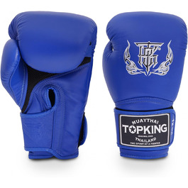 Боксерські рукавички Muay Thai Top King Super Air, сині, 10oz