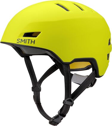 Велосипедний шолом Smith Express MIPS Матовий Неон Жовтий Viz M