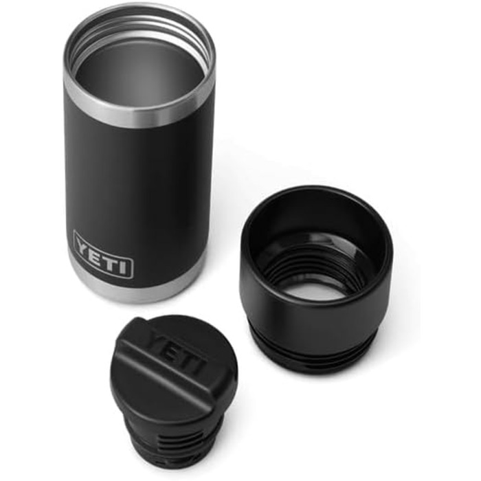 Термос-пляшка YETI Rambler з кришкою Hotshot, чорна, 354 мл