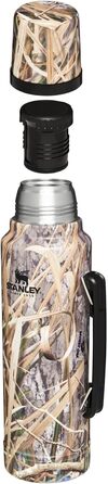 Термос STANLEY 1,4 л з широким горлом, вакуумна ізоляція, нержавіюча сталь, BPA-free, для гарячих і холодних напоїв, зберігає тепло/холод до 24 годин