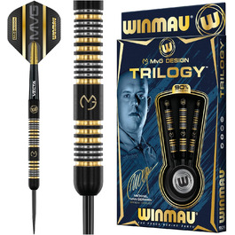 Набір дротиків WINMAU MvG Trilogy сталевий наконечник 23г з прольотами