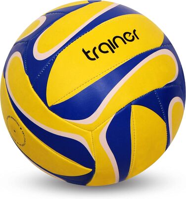 М'яч для відпочинку NIVIA 472, жовто-синій, розмір 4, універсальний