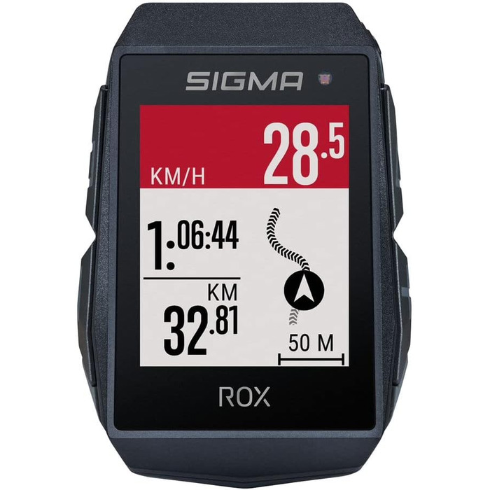 Велокомп'ютер SIGMA ROX 11.1 GPS, 150 функцій, сумісний з Komoot та e-bike