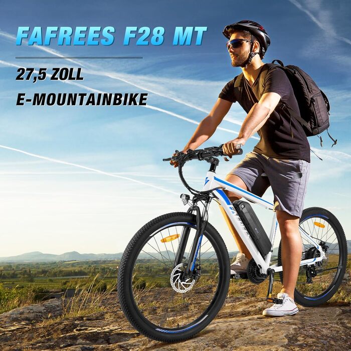 Гірський велосипед Fafrees E-Bike F28 MT 27.5