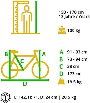 Гірський велосипед BIKESTAR Hardtail Shimano 21 швидкісна передача, дискове гальмо 26, шини 27.5, 29 дюймів 15 17 19-дюймова рама MTB СПРОБУЙТЕ БЕЗ РИЗИКУ Кадр 15 26 чорний