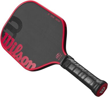 Весло для піклболу серії WILSON Blaze, розмір рукоятки 6,4 см, чорний/червоний (Blaze, чорний / червоний)