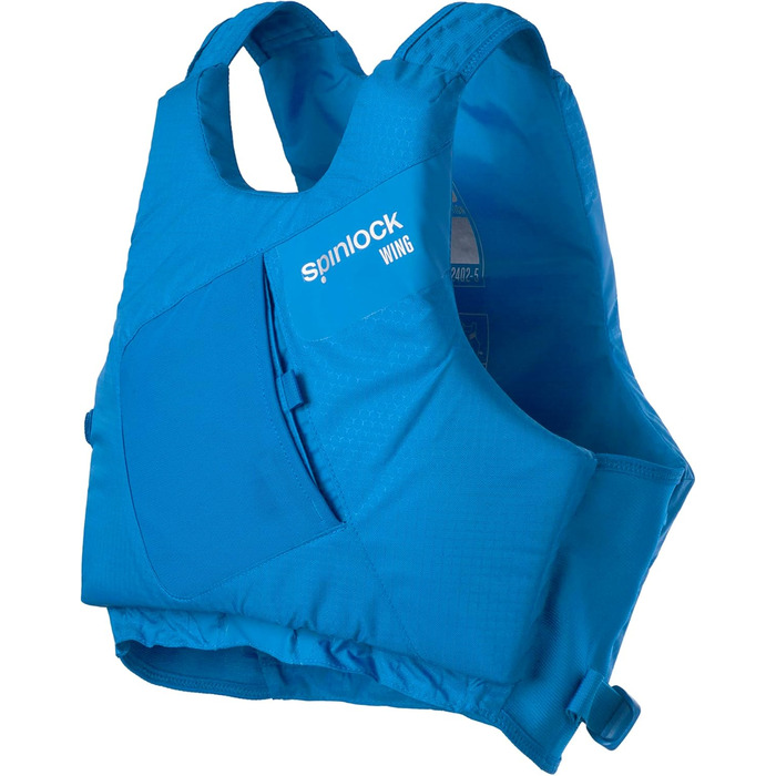 Каяк Spinlock Wing Side Zip 50N Шлюпка Вітрильний посібник PFD для водних видів спорту - кобальтово-синій - легка розтяжка