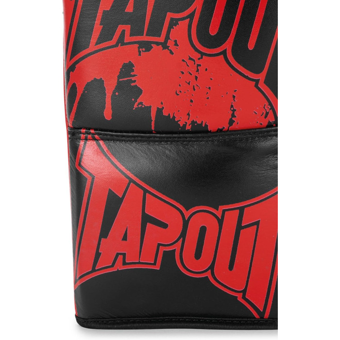 Боксерські рукавички Tapout Angelus чорні/червоні, 10 унцій, 1 пара