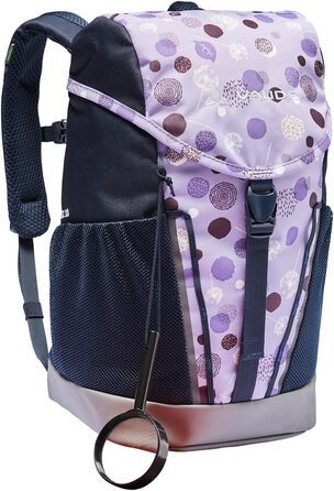 Дитячий рюкзак VAUDE Puck 10 л, синій, водонепроникний, для хлопчиків і дівчаток, з дощовиком і лупою, для школи та походів