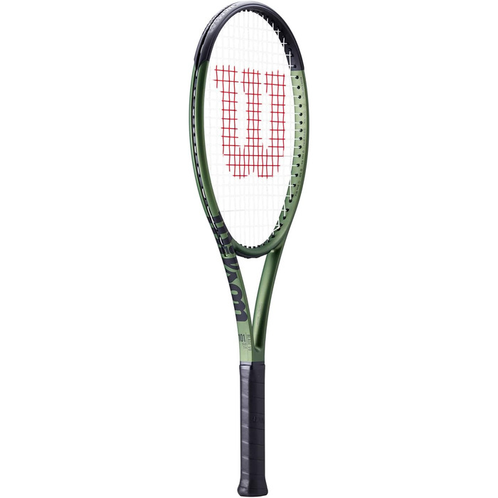 Ракетка ТР Wilson 101L v8.0, вугл. волокно, важкий баланс, 290 г, довж. 68,6 см, датчик рукоятки 2