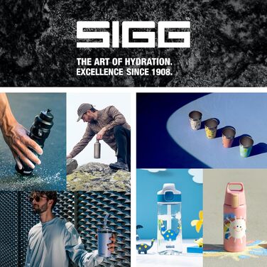 Пляшка для води SIGG Tritan Total Clear ONE MyPlanet Aqua 0,5 л, блакитна, для газованих напоїв, спортивна, без BPA, герметична, стійка до подряпин, для спорту та фітнесу, можна мити в посудомийці