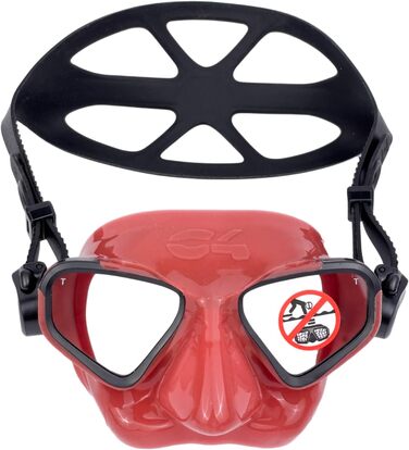 Маска для фрідайвінгу Falcon Professional Diving Mask, 4