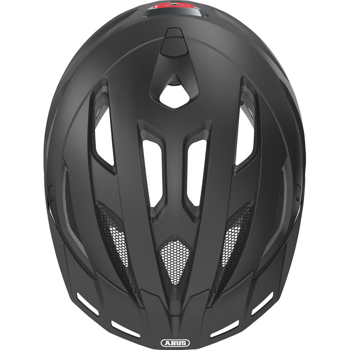 Велосипедний шолом ABUS Urban-I 3.0 з ліхтарем, козирком і магнітною застібкою, унісекс