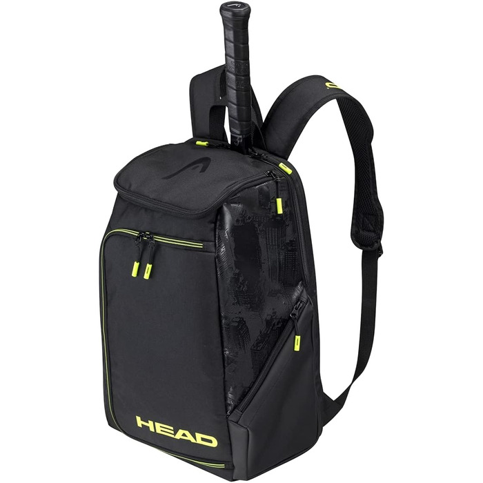 Рюкзак HEAD Extreme Nite для тенісу, чорний, місткий