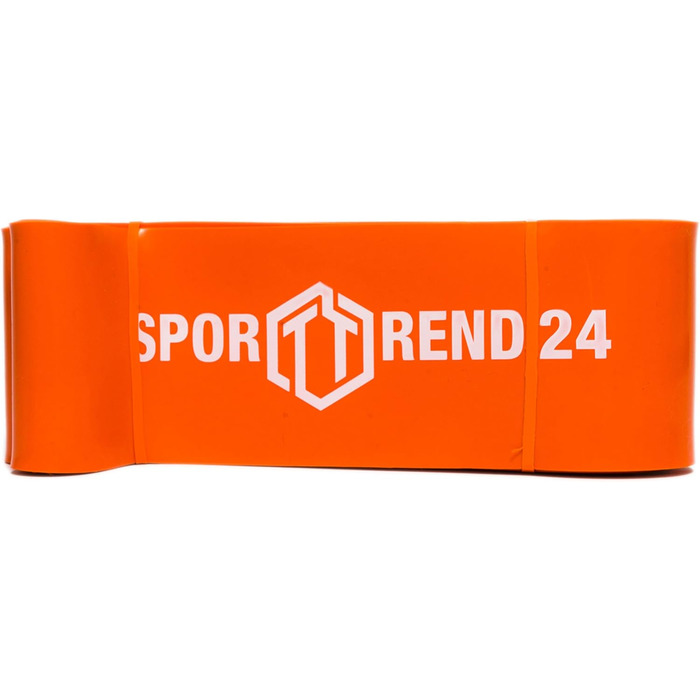 Фітнес-гумки Sporttrend 24, 104 см, помаранчевий, 36,2-108,8 кг