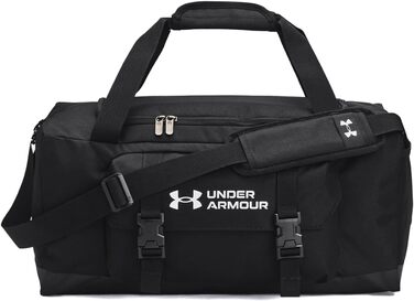 Спортивна сумка Under Armour унісекс, UA Gametime Duffle SM - чорний, білий, один розмір, чорний, tek beden, тренувальний