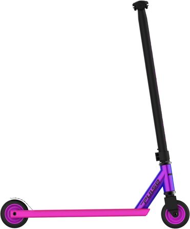 Дитячий самокат Variflex Rugged 2-Wheel Pro Plus Freestyle Kick Scooter зручний для початківців з великим кермом, міцною сталевою рамою, посиленою алюмінієвою декою та преміальними функціями безпеки