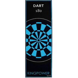 Килим Kingpower Dart 237x80 см, Дизайн 4, з лінією випуску та захистом