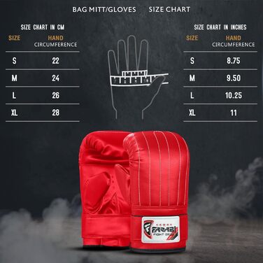 Боксерські кросівки MMA Handshoes Boxack (червоний, XL)