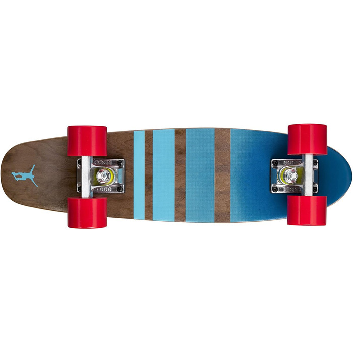 Скейтборд Ridge Maple Wood Mini Cruiser номер три, MPB-22-NR3 (червоний)