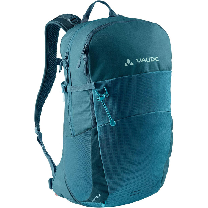 Туристичний рюкзак VAUDE Wizard 18+4, водостійкий, для чоловіків і жінок, зручна система перенесення, організація відділень, синій