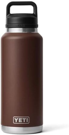 Термос-пляшка YETI Rambler 1.4 л з кришкою Chug, коричнева