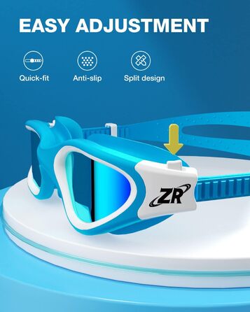 Окуляри для плавання ZIONOR G1MINI, захист UV, антифог, 6-14 років