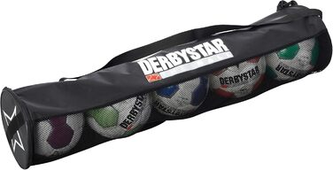 Футбольна сумка для м'яча Derbystar Ball Tube -чорна- На 5 м'ячів 23 см