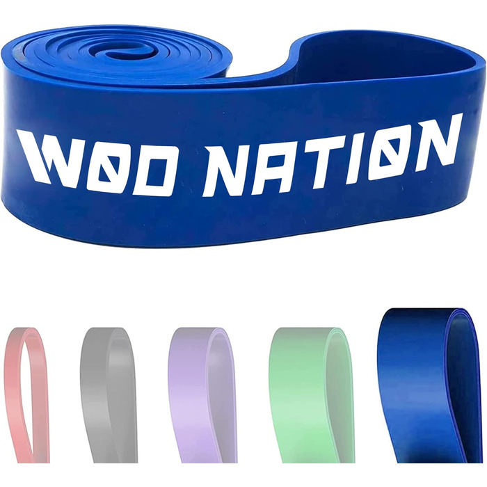 Петля для підтягувань WOD Nation 41 дюйм, еспандер для фітнесу, кросфіту, розтяжки та тренувань