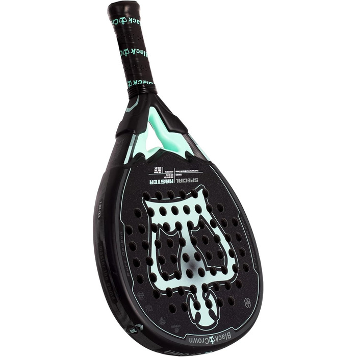 Ракетка Black Crown Special Master Padel чорна 335-370г