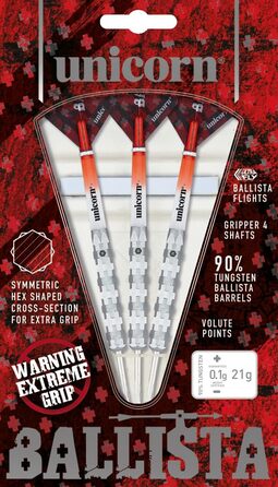 Єдиноріг Darts Ballista, 90 вольфрам, Volute Points, 21-26 г, Style 1