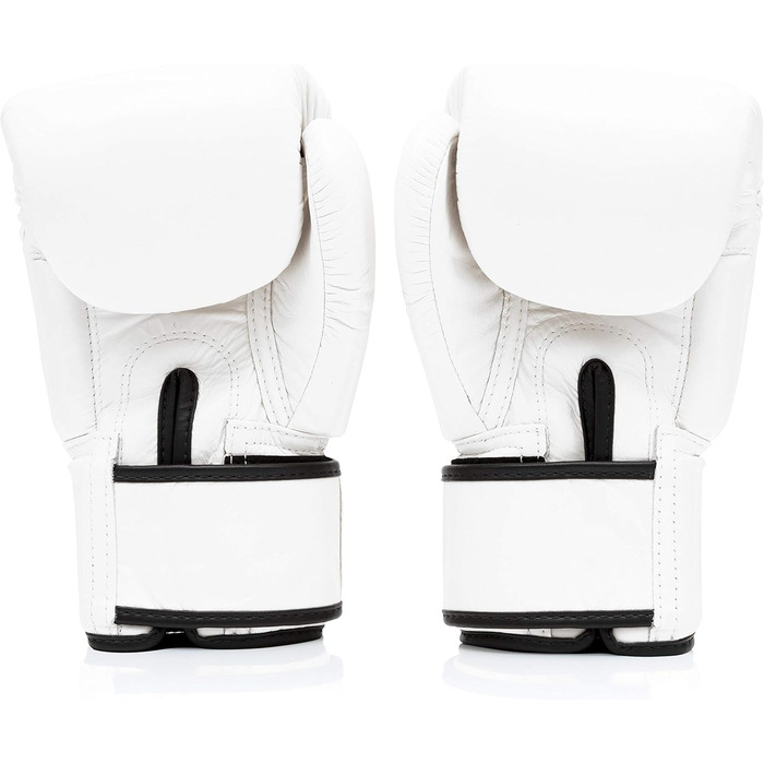 Боксерські рукавички Fairtex BGV1 10 oz для муай-тай, MMA, чоловіків, жінок та дітей, білі, легкі, амортизаційні, для тренувань та спарингів